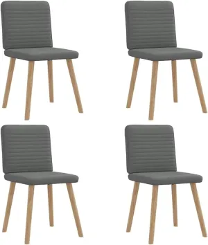Dining Chair Set of 4 Dark grey33,6KG