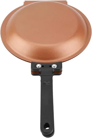 Double Side Non stick Flip Frying Pan Fried Egg Pancake Maker Household Kitchen Cookware