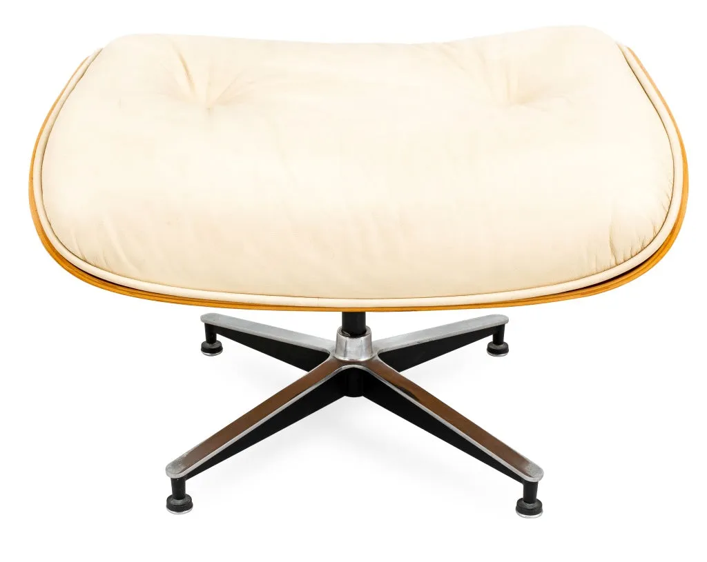 Eames Style Bentwood Lounge Chair and Ottoman