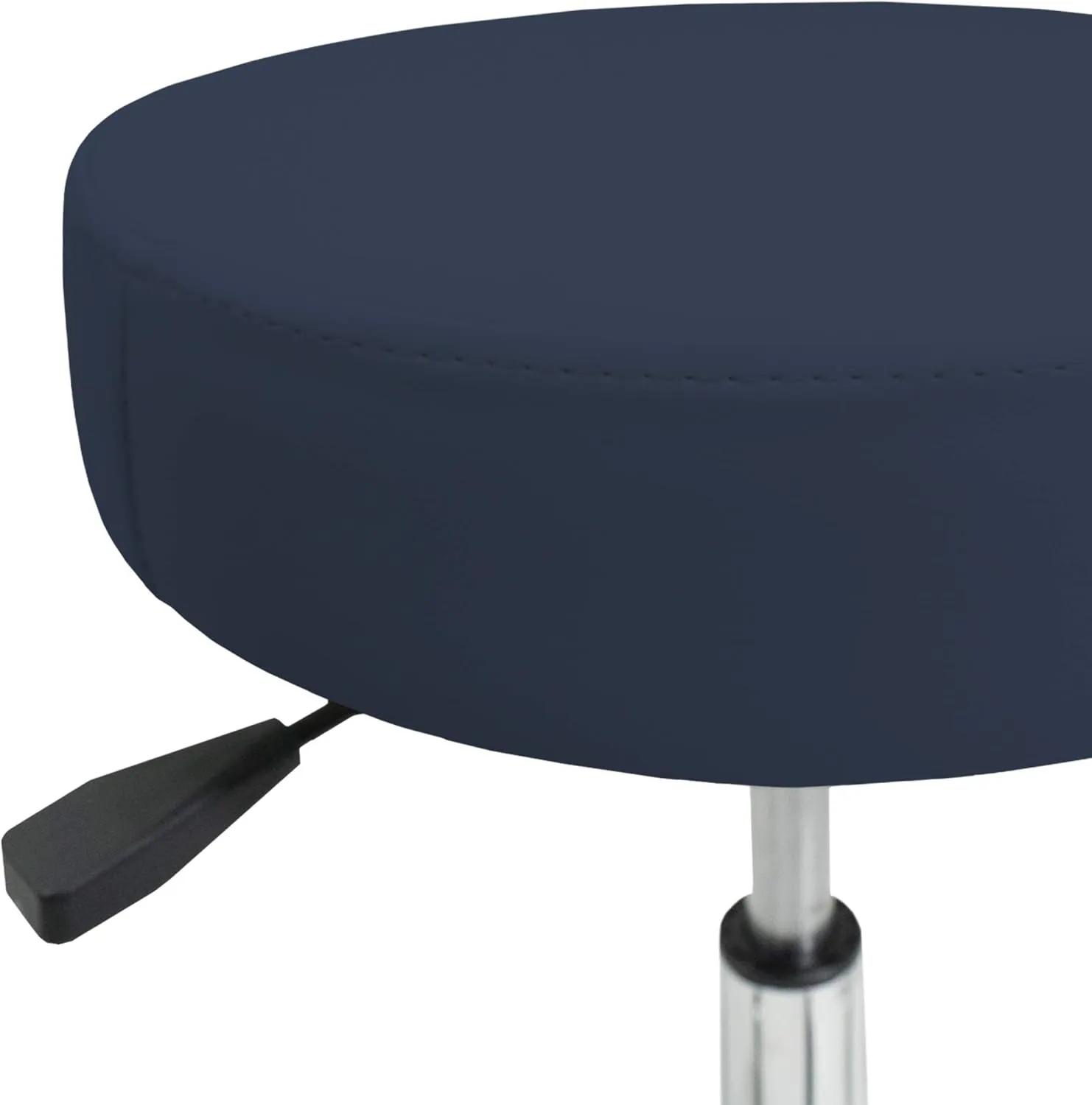 EARTHLITE Pneumatic Massage Salon Drafting Stool - No Leaking (vs. Hydraulic), Adjustable, Rolling, CFC-Free / Medical Spa Facial Chair