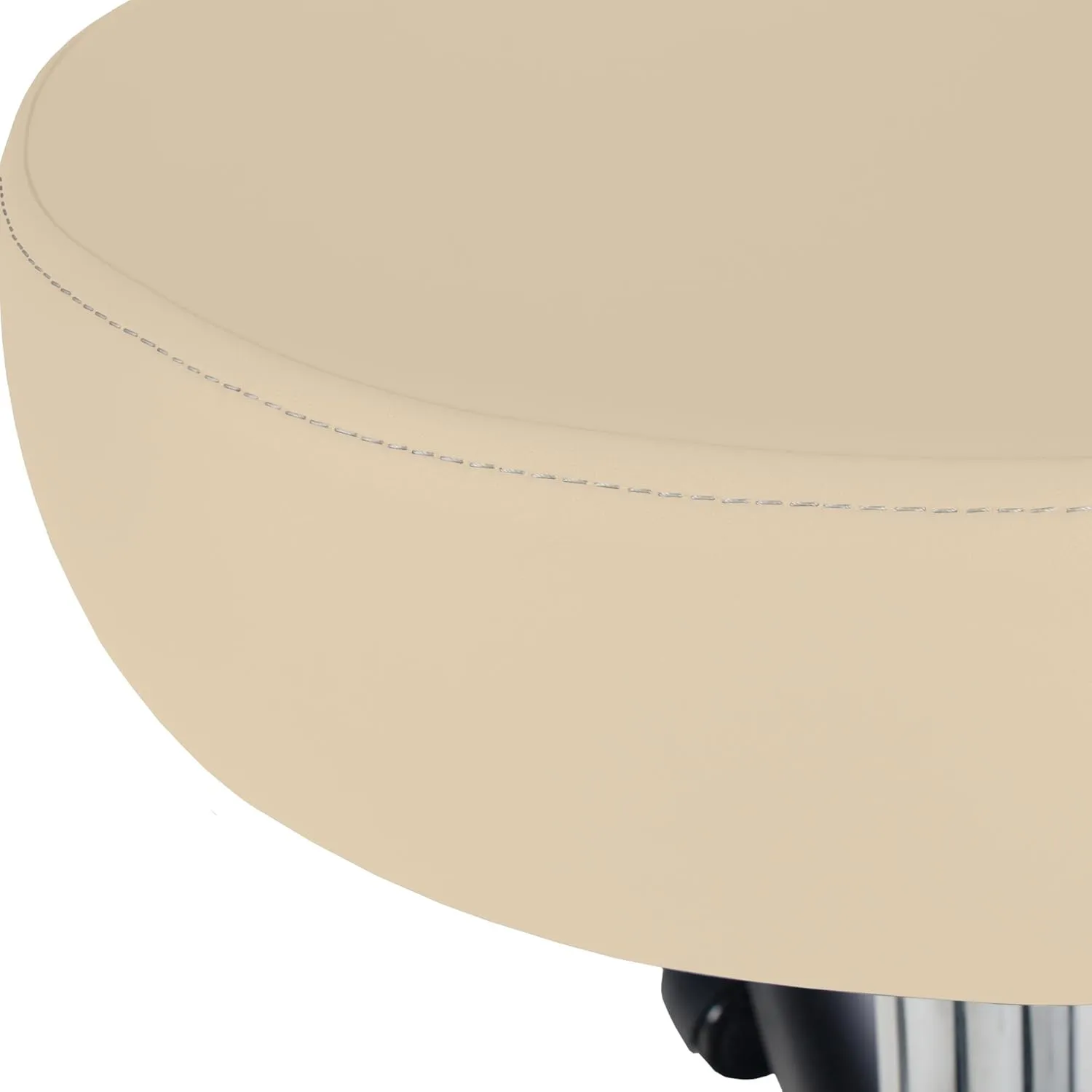 EARTHLITE Pneumatic Massage Salon Drafting Stool - No Leaking (vs. Hydraulic), Adjustable, Rolling, CFC-Free / Medical Spa Facial Chair