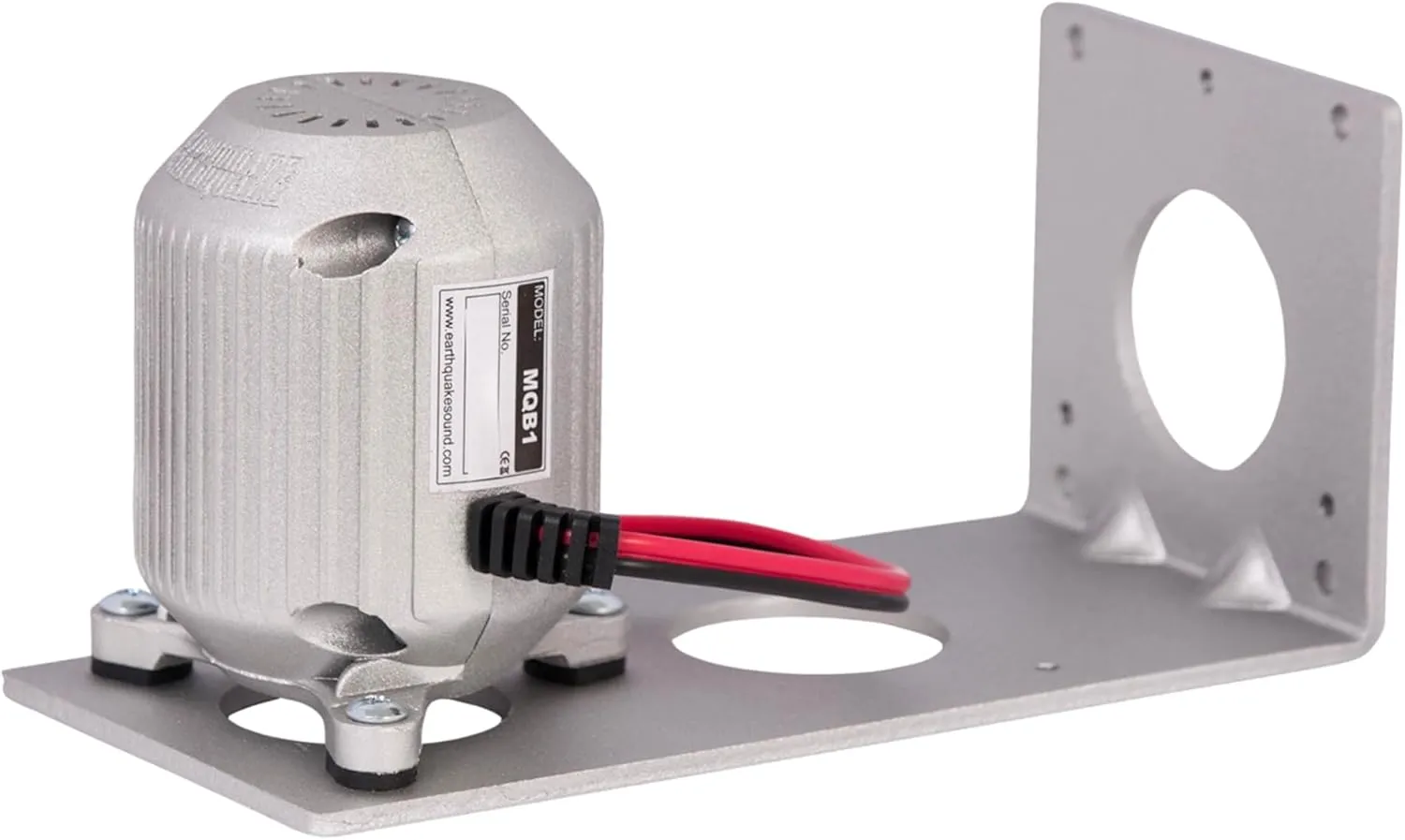 Earthquake Sound MQB-1 Tactile Transducer Bass Shaker - 500 Watts Max, 8 Ohm Impedance - Generates Low-Frequency Effects to Any Surface