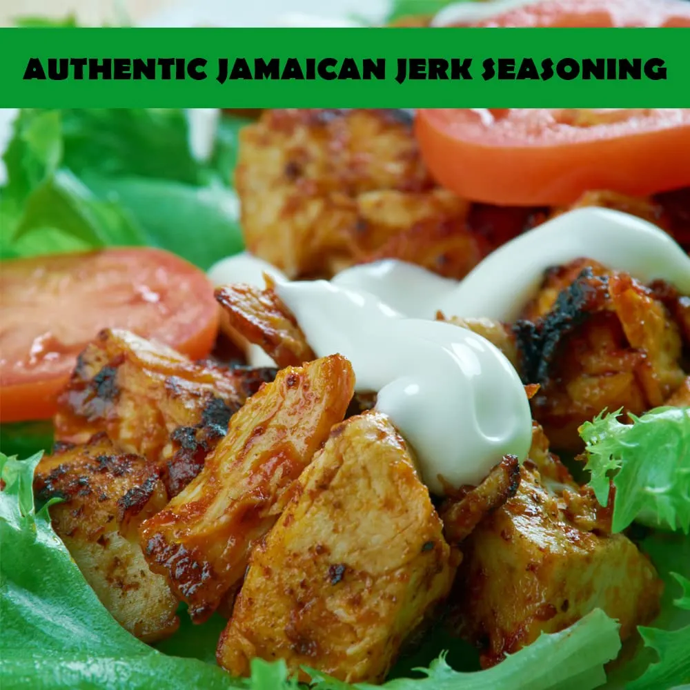 Eaton's Authentic Jamaican Jerk Seasoning - Easy to Use, Spicy, and Flavorful Caribbean Jerk Seasoning, BBQ Rub, Grilled Chicken Seasoning or Marinade with Jerk Cooking Recipe eBook (Scotch Bonnet)