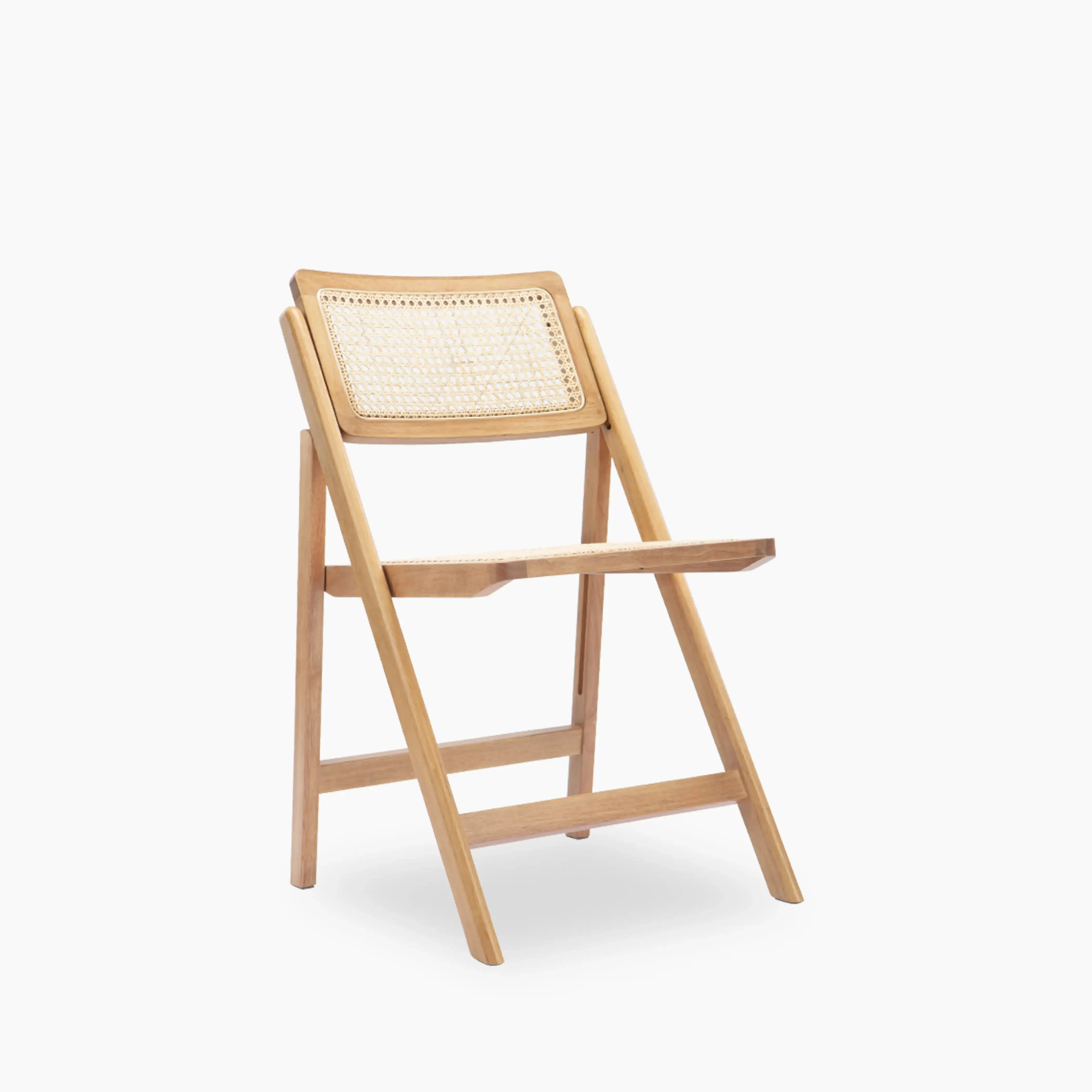Elynn Folding Wooden Dining Chair | Oak