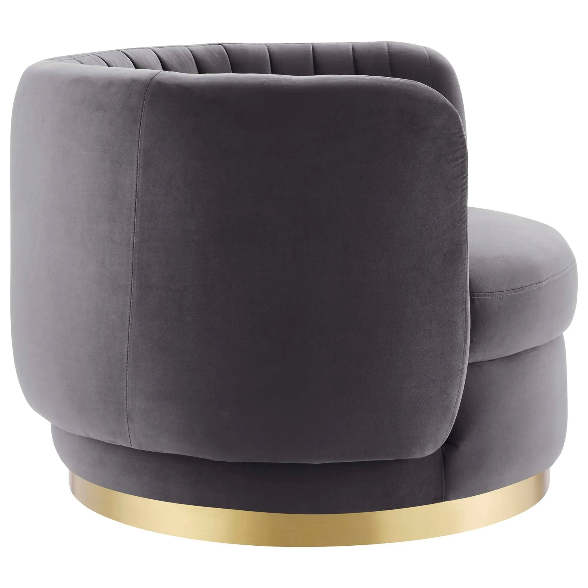 Embrace Tufted Performance Velvet Performance Velvet Swivel Chair by Modway