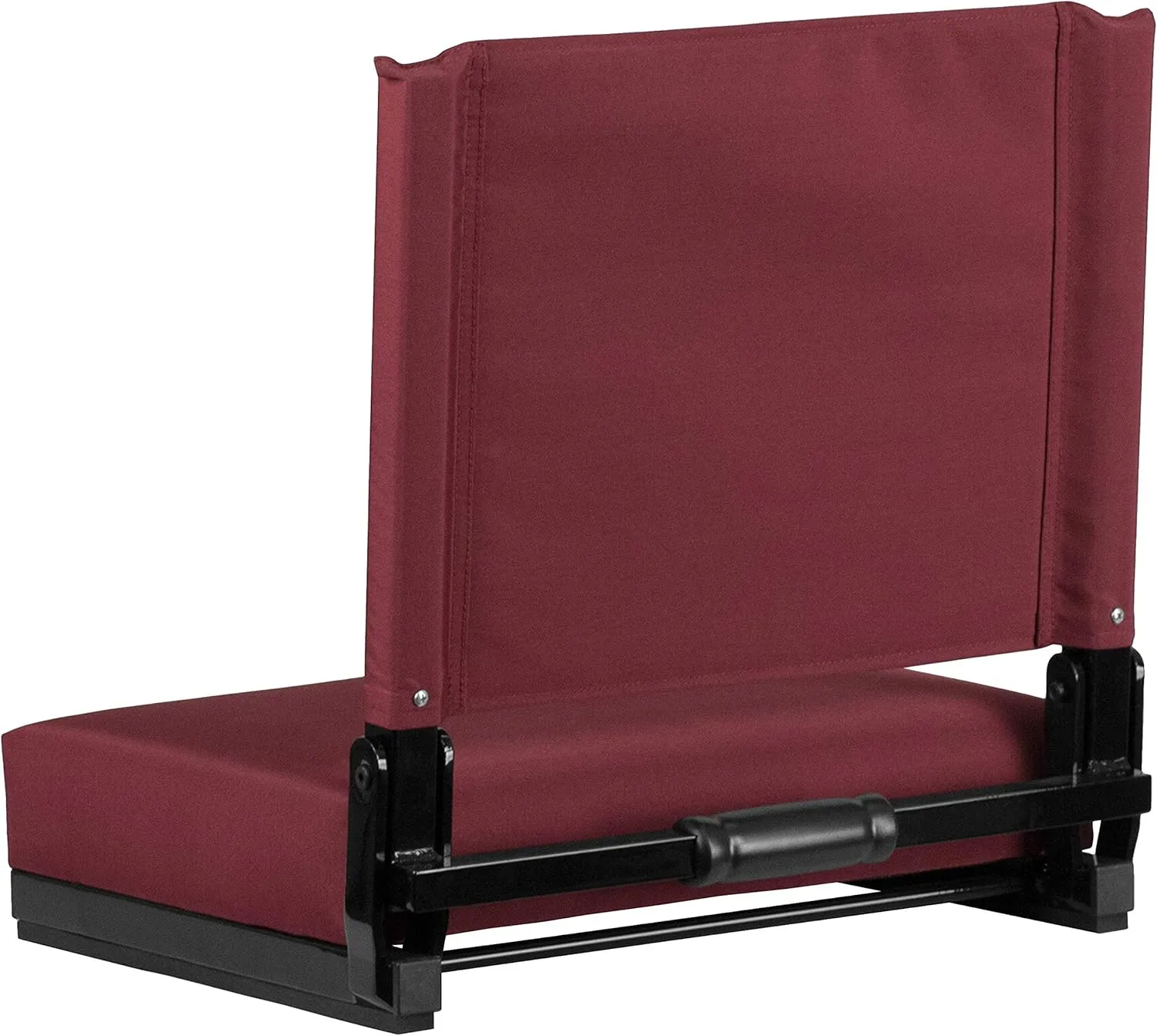 EMMA   OLIVER Lightweight Stadium Chair with Ultra-Padded Seat, 500 lb. Rated