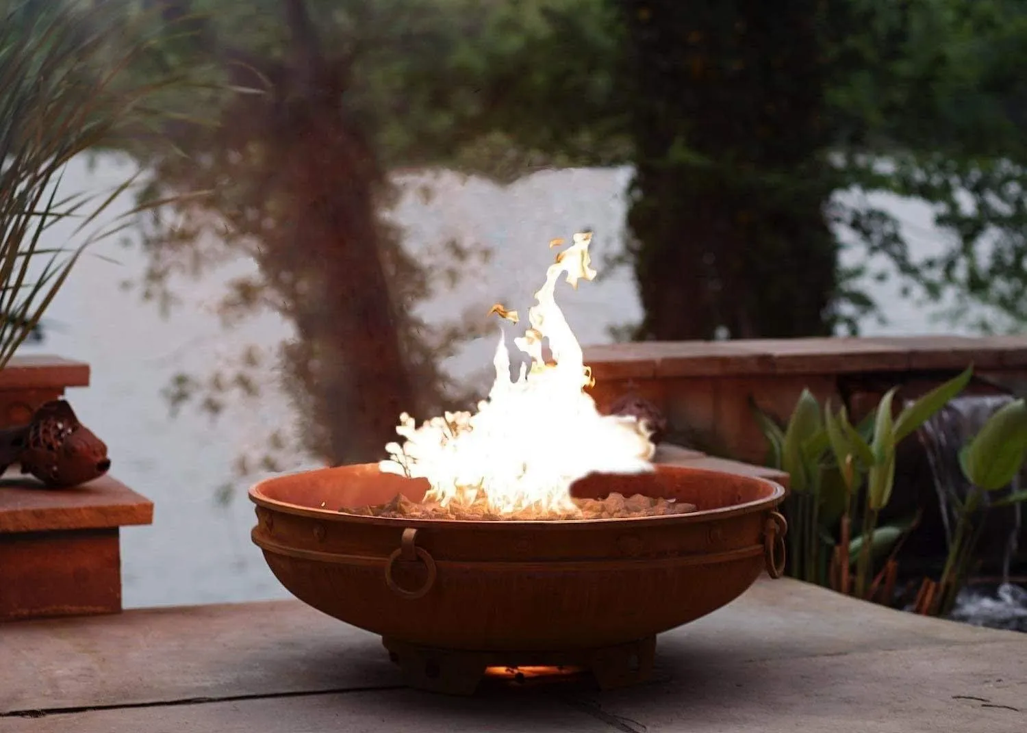 Emperor-MLS120-LP-AWEIS Fire Pit LP, Metal