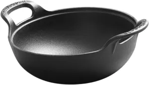 Ergonomic Handles Cast Cooking Boiler Non-stick Pot for Camping Home Round Edge Easy Clean