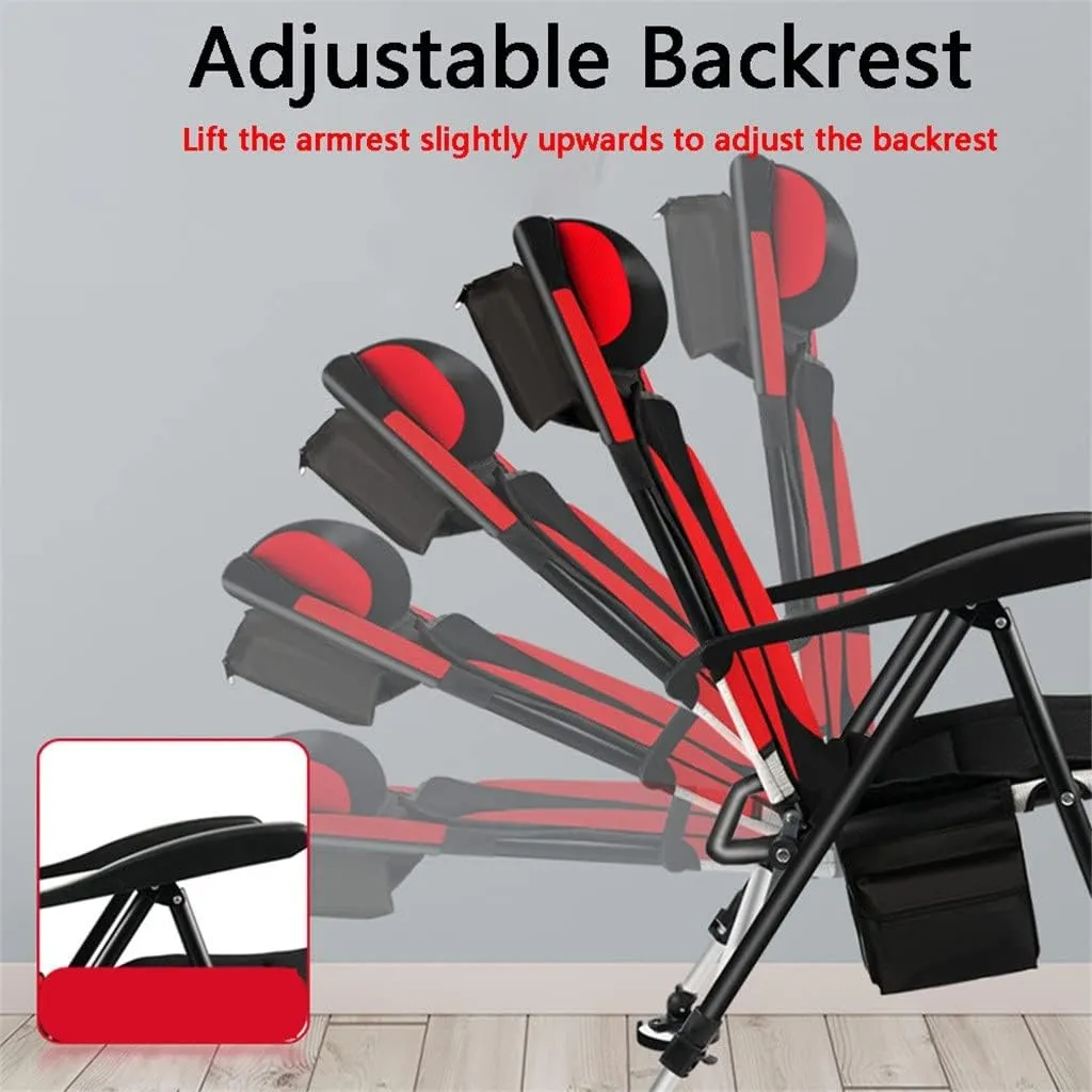 Fishing Chair Fishing Stool Outdoor All-Terrain Aluminum Armchair Folding Multi-Functional Portable Fishing Gear Chair(E)