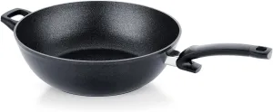 Fissler Adamant Non-Stick Wok Pan - 12.6" - Premium German Quality - For All Cooktops - Non-Stick Silicon Carbide Surface - Dishwasher Safe - Made in Germany