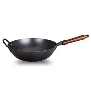 Fissler All-Purpose Cast Iron Non-Stick Wok - 34cm