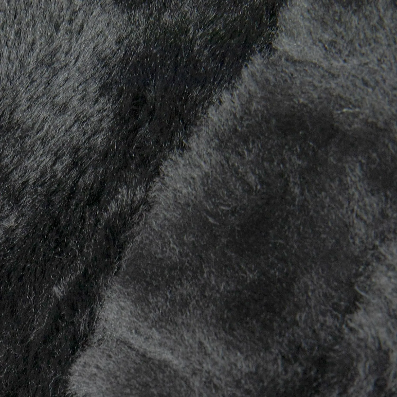 Flash Furniture Dillon Small Black Furry Bean Bag Chair for Kids and Teens