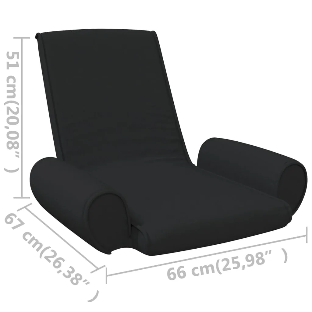 Floor Chair Home Office Lounge Chair Chaise Lounge Floor Lounger Fabric
