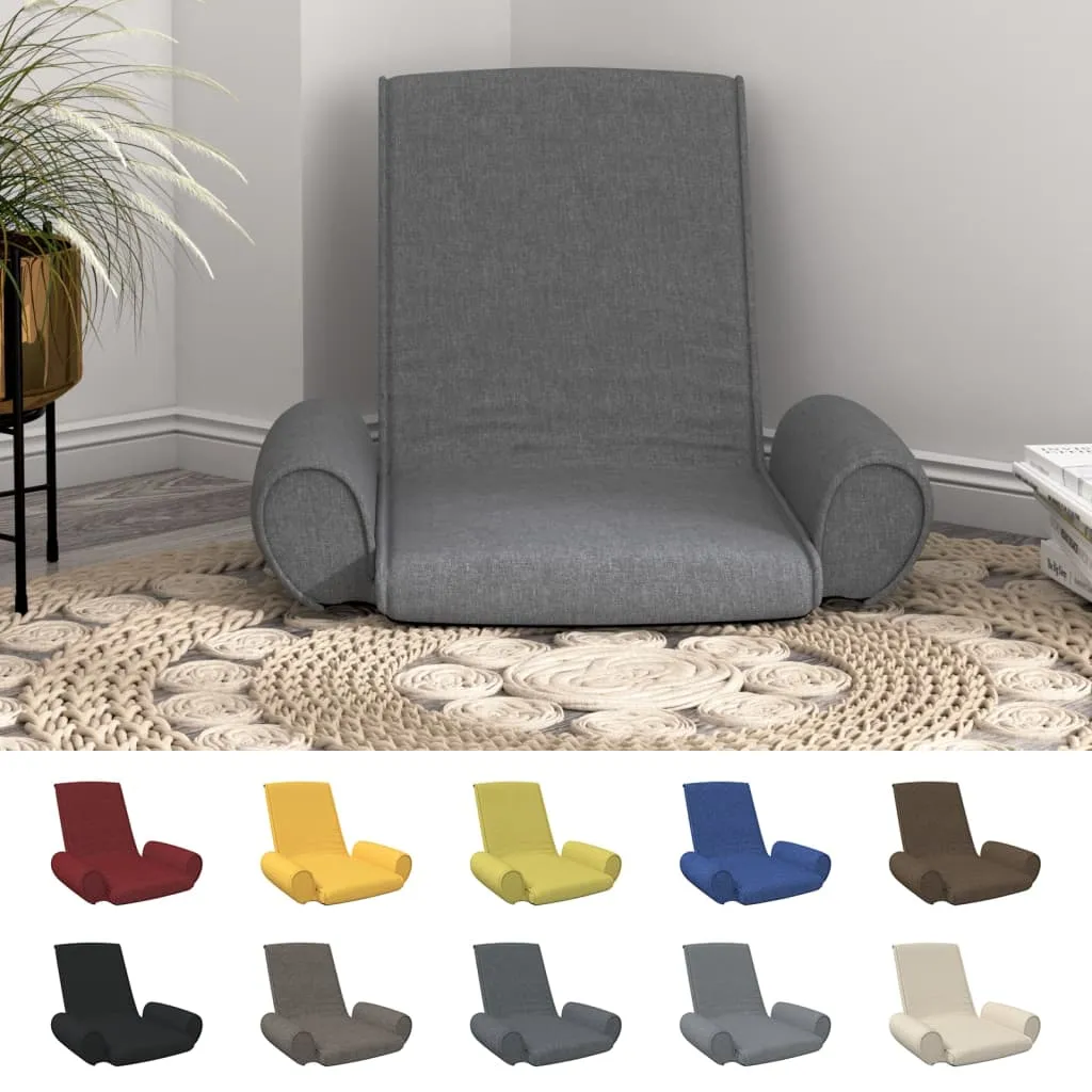 Floor Chair Home Office Lounge Chair Chaise Lounge Floor Lounger Fabric