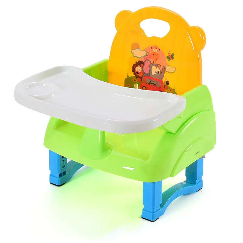 Foldable Baby Highchair Portable Kids Dining Table