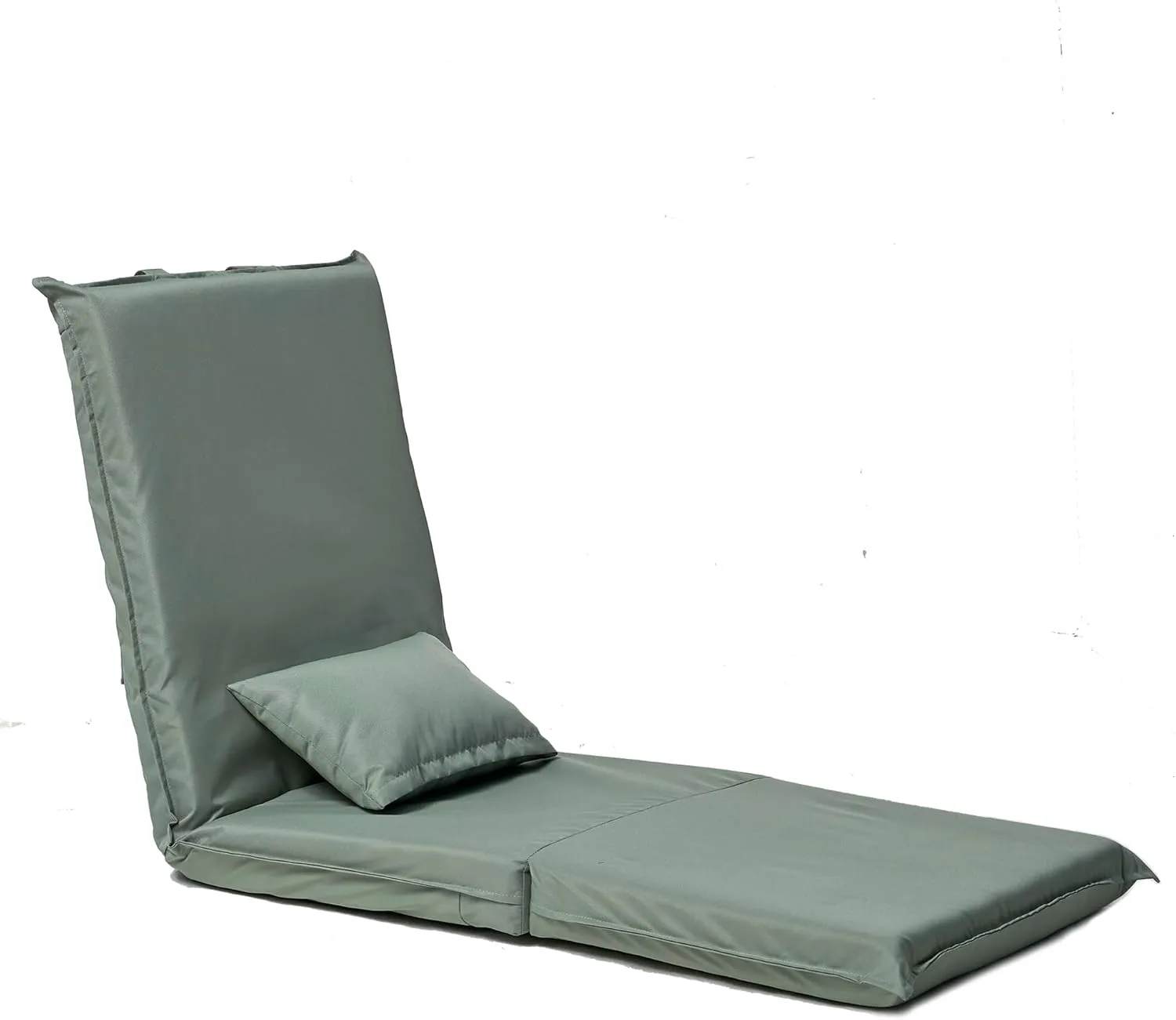 Foldable Portable Chair Camping Chair with Carry Bag for Outdoor Travel Picnic, 14-Position Adjustable Recliner Lightweight Chair with Back Support, Multifunctional Floor Chair
