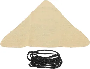 Folding Camping Stool Cloth, Portable Lightweight Tripod Chair for Fishing Hiking Outdoor Activities, Camping Tripod Stool Cloth Save Space for Camping Gear (Khaki)