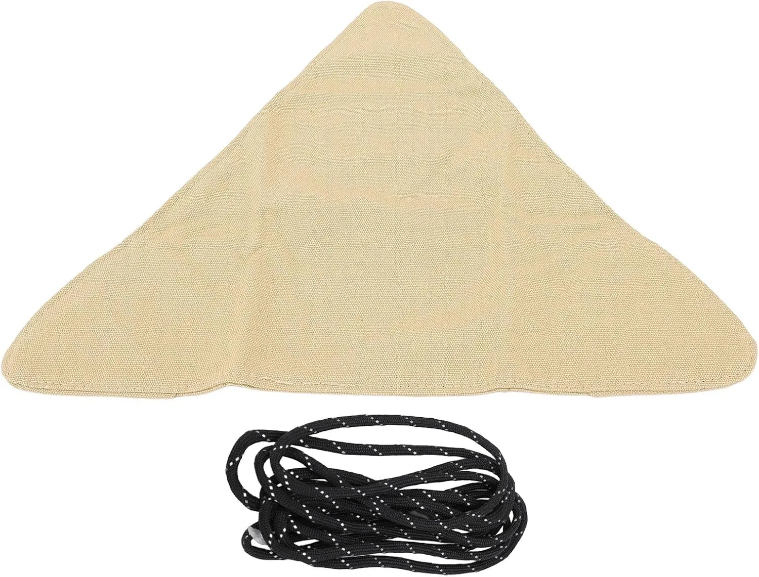 Folding Camping Stool Cloth, Portable Lightweight Tripod Chair for Fishing Hiking Outdoor Activities, Camping Tripod Stool Cloth Save Space for Camping Gear (Khaki)