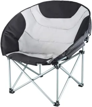 Folding Chair, Portable Lunch Break Recliner Outdoor Folding Fishing Stool 50×50×80cm, Gray,Sunlounger