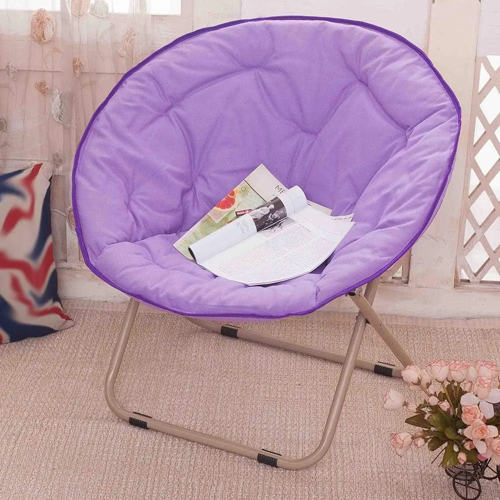 Folding Chairs Chair, Home Outdoor Large Adult Moon Chair Sun Lounger Lazy Chair Radar Chair Recliner Sofa Chair