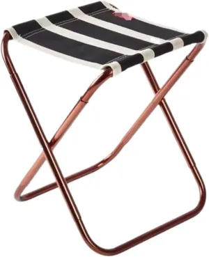 Folding Lawn Chair Outdoor Folding Chair Camping Chair Fishing Picnic BBQ Seat Ultralight Fishing Chair Aviation Aluminum Folding Stool Folding Chair
