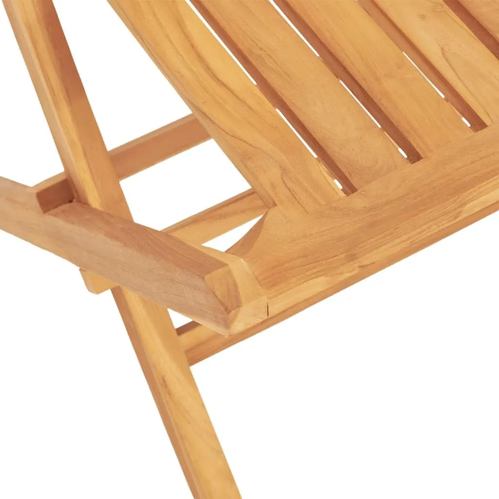 Folding Patio Chairs 2 pcs Teak Wood Outdoor Chairs 18.5"x18.5"x35" Folding Garden Chairs for Outdoor Dining, Beach, and Patio Furniture, Weather-Resistant, Comfortable Seating