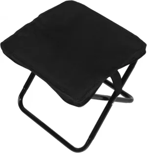 Folding Portable Camping Stool Space Saving Lightweight Chair for Hiking Fishing Picnics and Outdoor Activities Includes Stylish Zipper Bag for Easy Transport