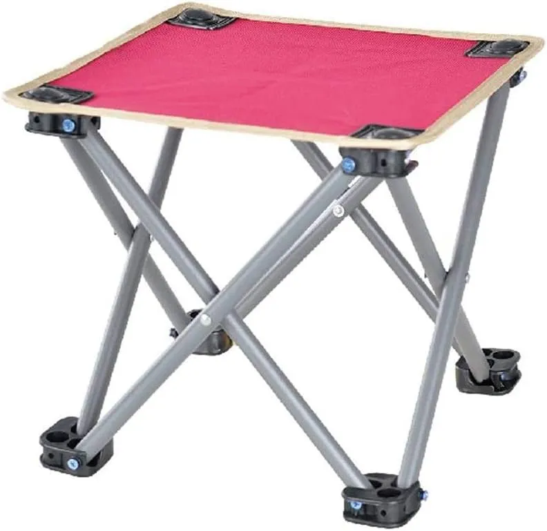 Folding Stool, Aluminum, Fishing, Camping Chair, Small Bench