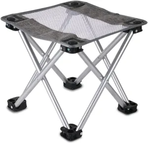 Folding Stool Portable Outdoor Zha Square Stool Can Store Mesh and Breathable Ma Zha Square Stool