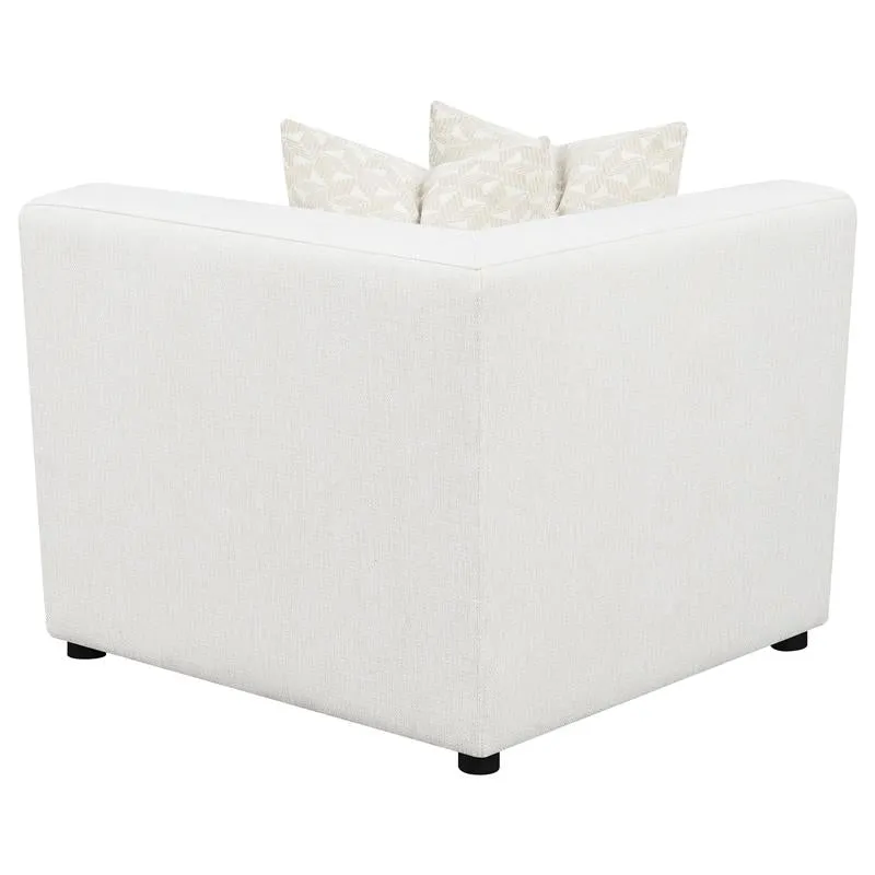 Freddie Upholstered Corner Chair Pearl - 551642