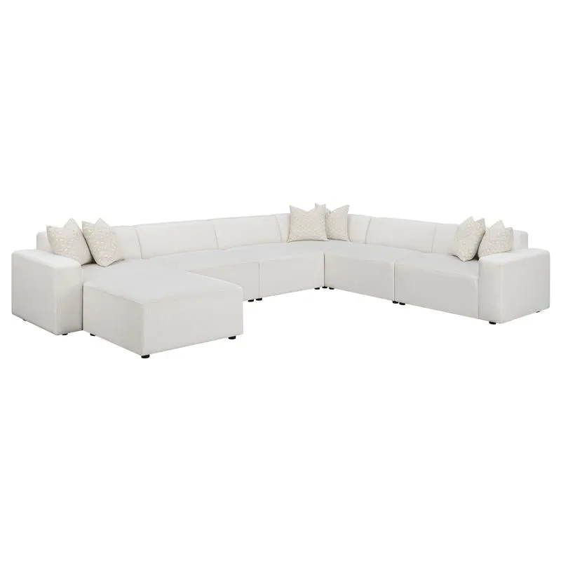 Freddie Upholstered Corner Chair Pearl - 551642