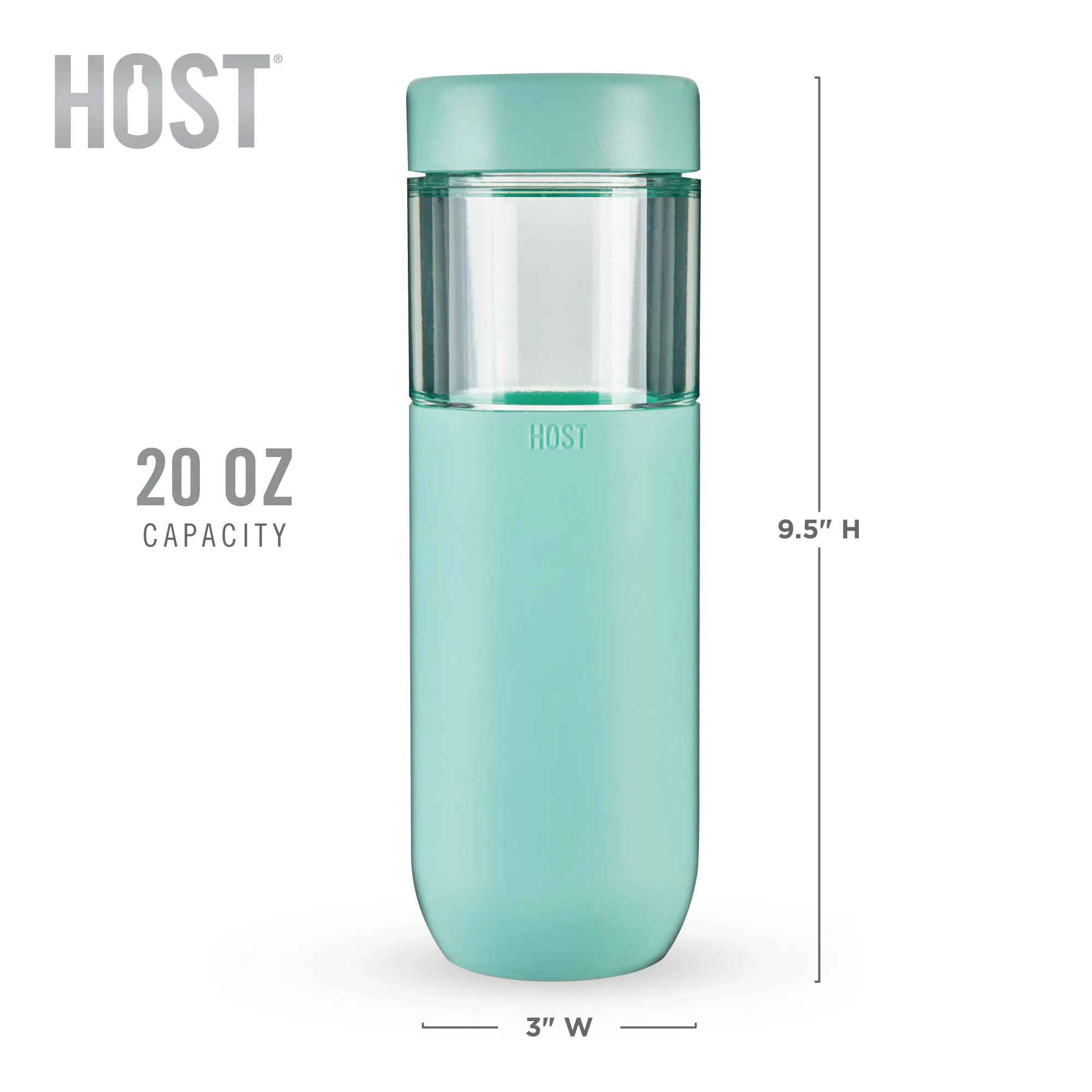 Freeze™ bottle in mint by host®