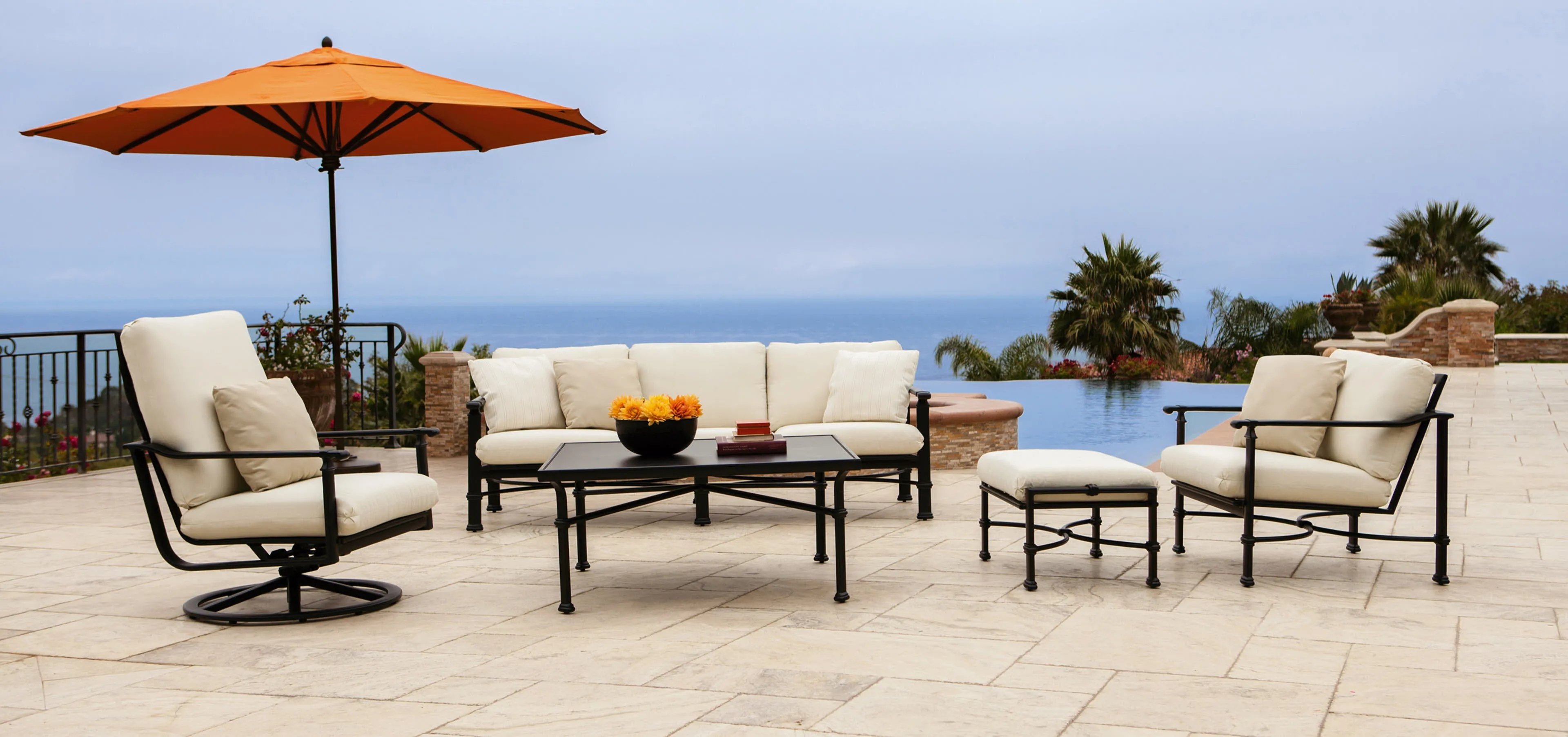 Fremont Cushion Motion Lounge Chair by Brown Jordan