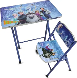 Frozen Theme Study Table 432-1-2-BLU