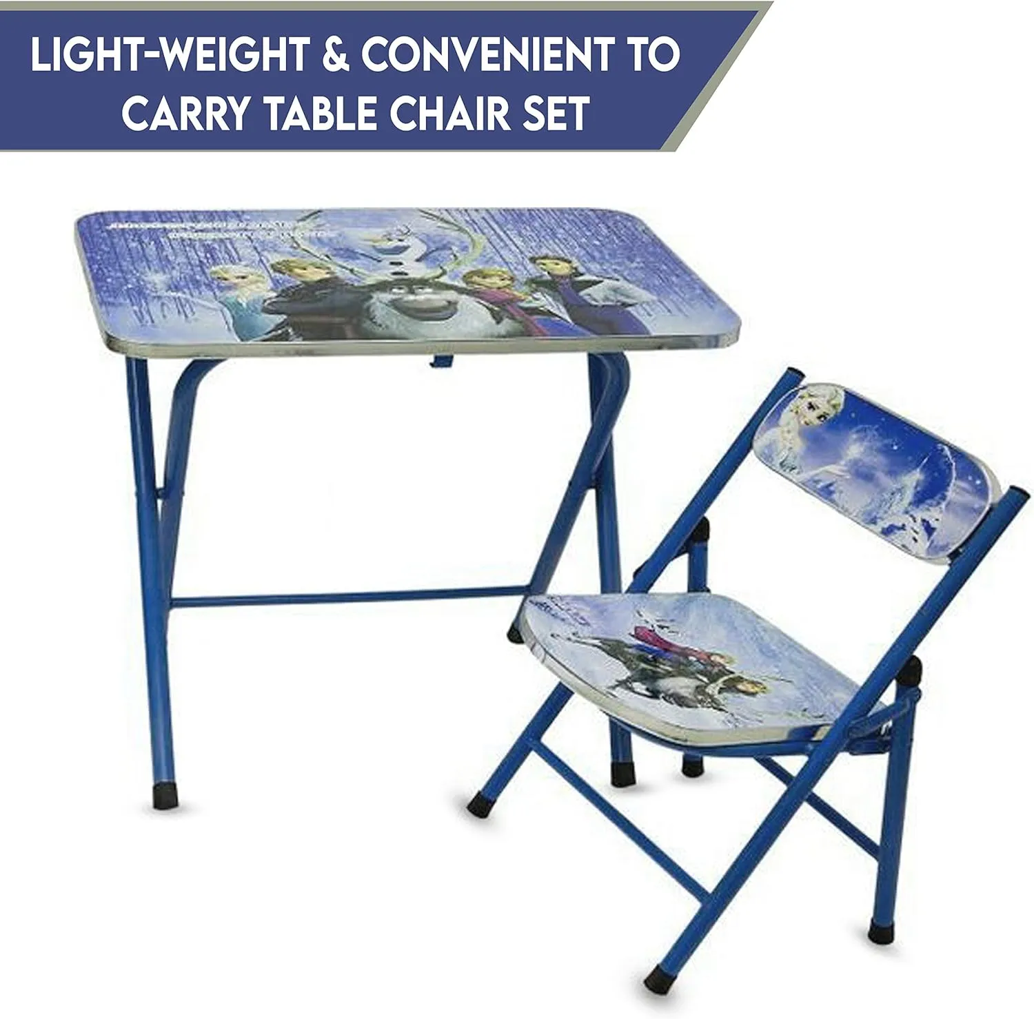 Frozen Theme Study Table 432-1-2-BLU