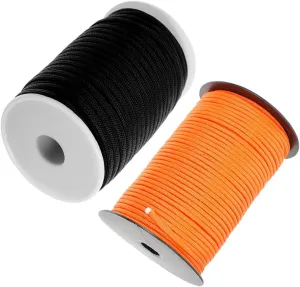 Gadpiparty 2rolls Outdoor Tent Fixing Ropes of Multi-Function Canopy Cord for Camping Hiking and Outdoor Rescue for Secure Bundling