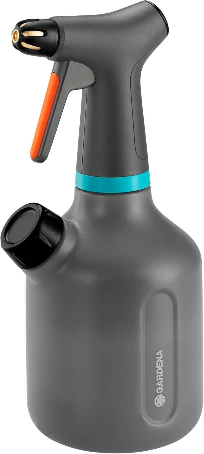 GARDENA 360 Misting Spray, Brass Nozzle, Switchable Spray Type - Ideal for Gardening