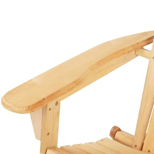 Gardeon Outdoor Furniture Beach Chair Wooden Adirondack Patio Garden Lounge
