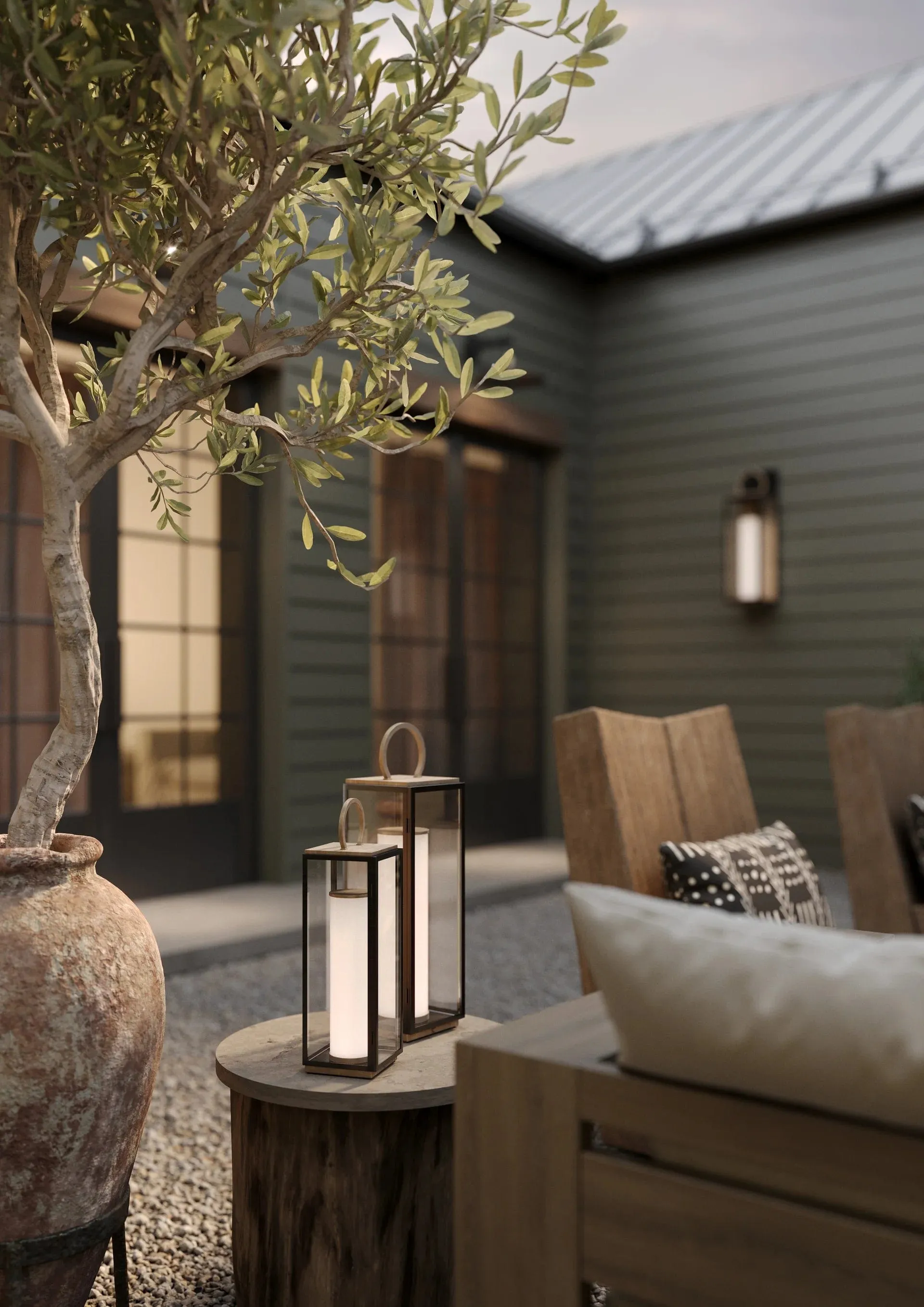 Gareth Outdoor Rechargeable Table Lamp