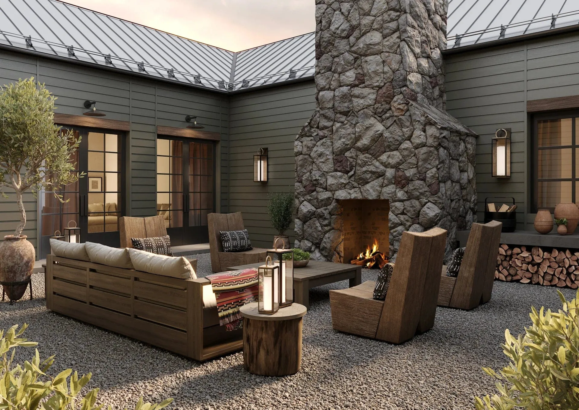 Gareth Outdoor Rechargeable Table Lamp