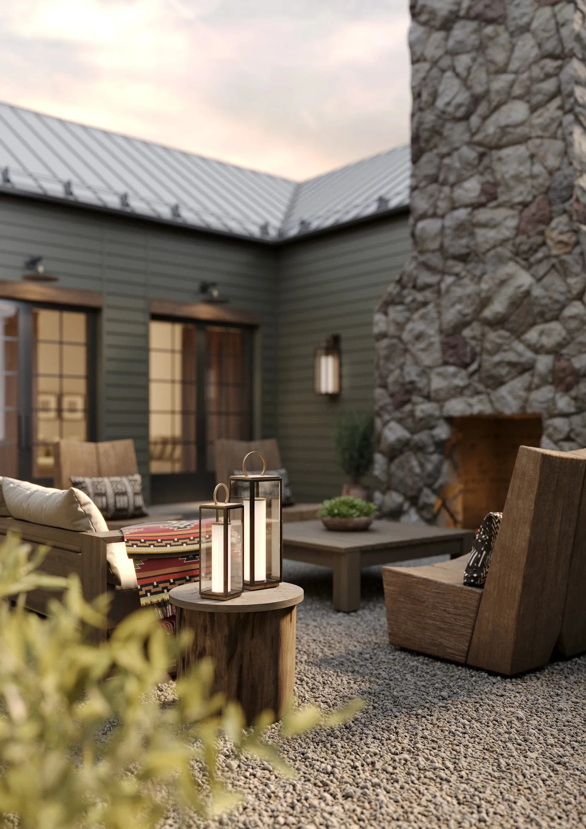 Gareth Outdoor Rechargeable Table Lamp