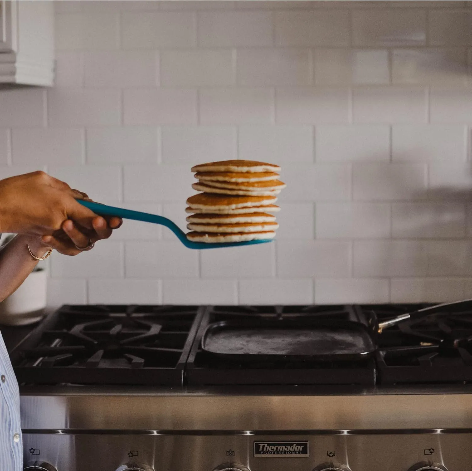 GIR: Get It Right Mini Silicone Spatula Turner - 11" x 2.6" x 0.7" - One Piece Design - Nonstick & Heat Resistant - Silicone Spatula for Cooking & Baking - BPA-Free - Slate