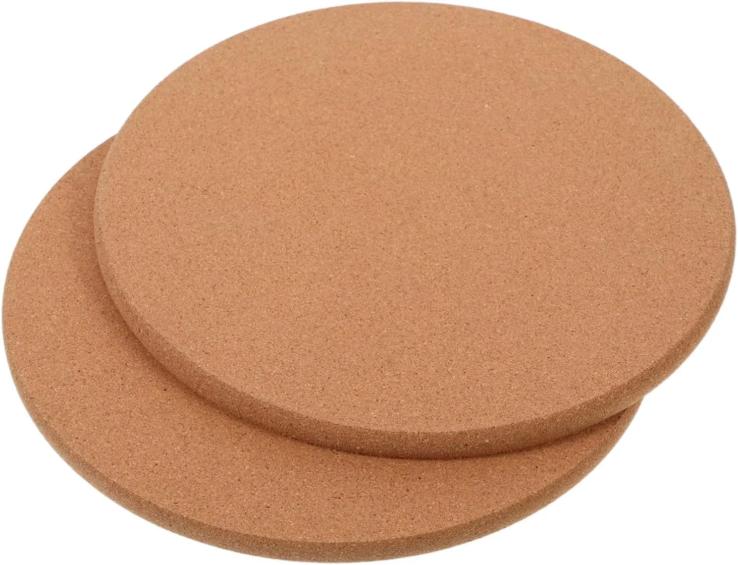 GLEAVI Versatile Heatproof Cork Coasters for Hot Dishes Pots and Pans Non-Slip Coasters Round Design Easy to Clean Cork Mats
