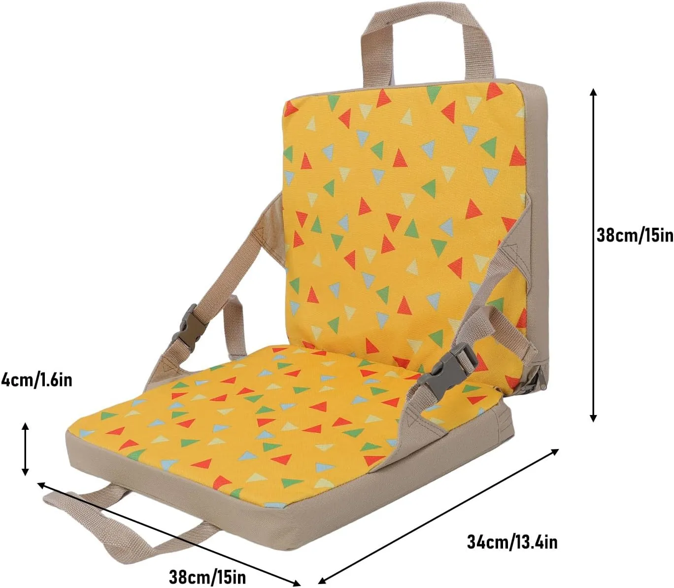 GLOGLOW Folding Stadium Seat, Lightweight Padded Stadium Chair Outdoor Camping Chair for Indoor Outdoor Sport Events Bleacher Outing Traveling Hiking Fishing