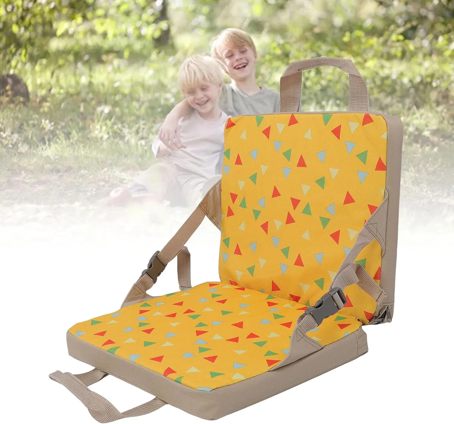 GLOGLOW Folding Stadium Seat, Lightweight Padded Stadium Chair Outdoor Camping Chair for Indoor Outdoor Sport Events Bleacher Outing Traveling Hiking Fishing