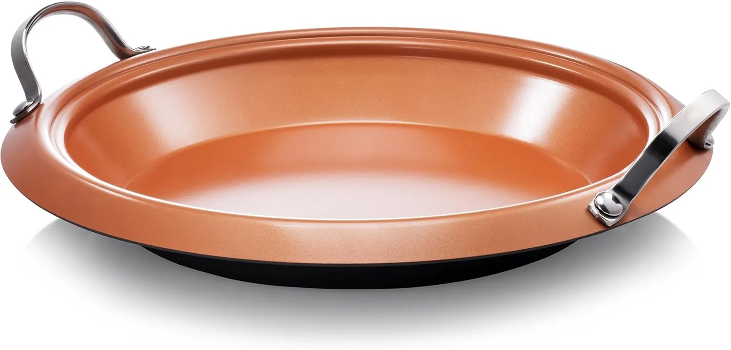Gotham Steel Cookware Set, 10 Piece, Brown