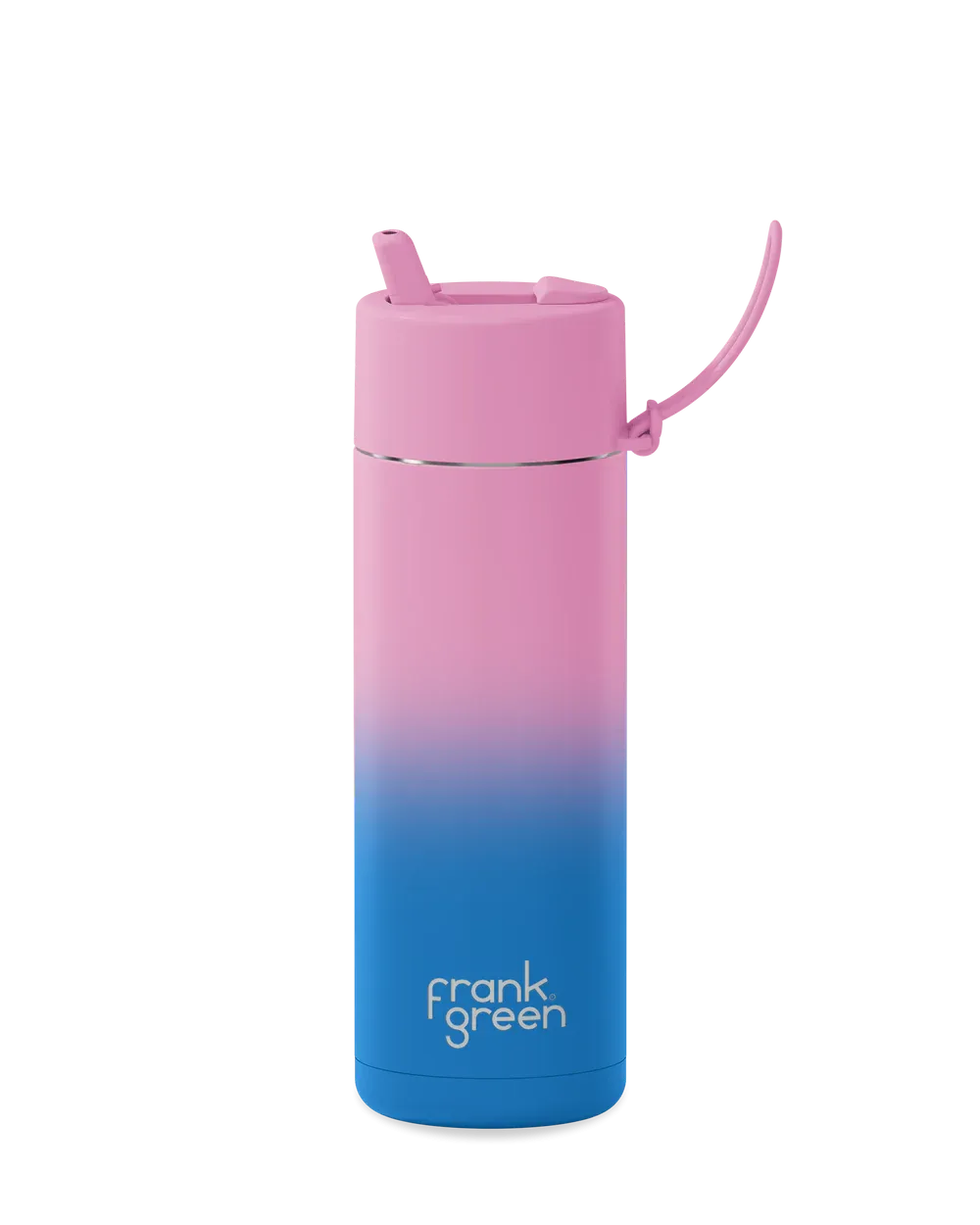 Gradient Ceramic Reusable Bottle - Wild Orchid