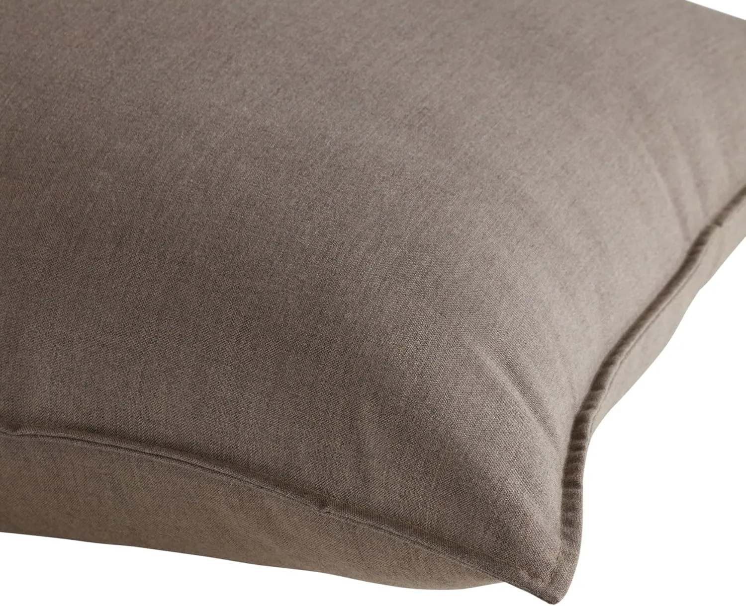 Greendale Home Fashions Modern Outdoor Sunbrella Fabric 2-Piece Deep Seat Chair Cushion, Cast Shale