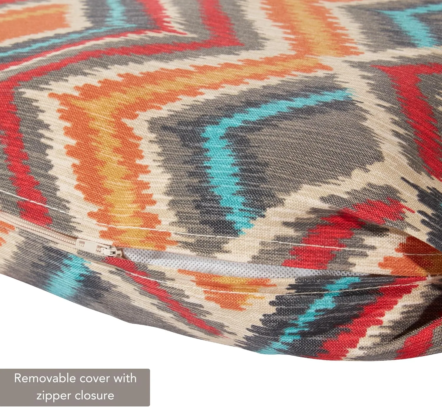 Greendale Home Fashions Outdoor Reversible Chaise Lounge Chair Cushion, Aztec