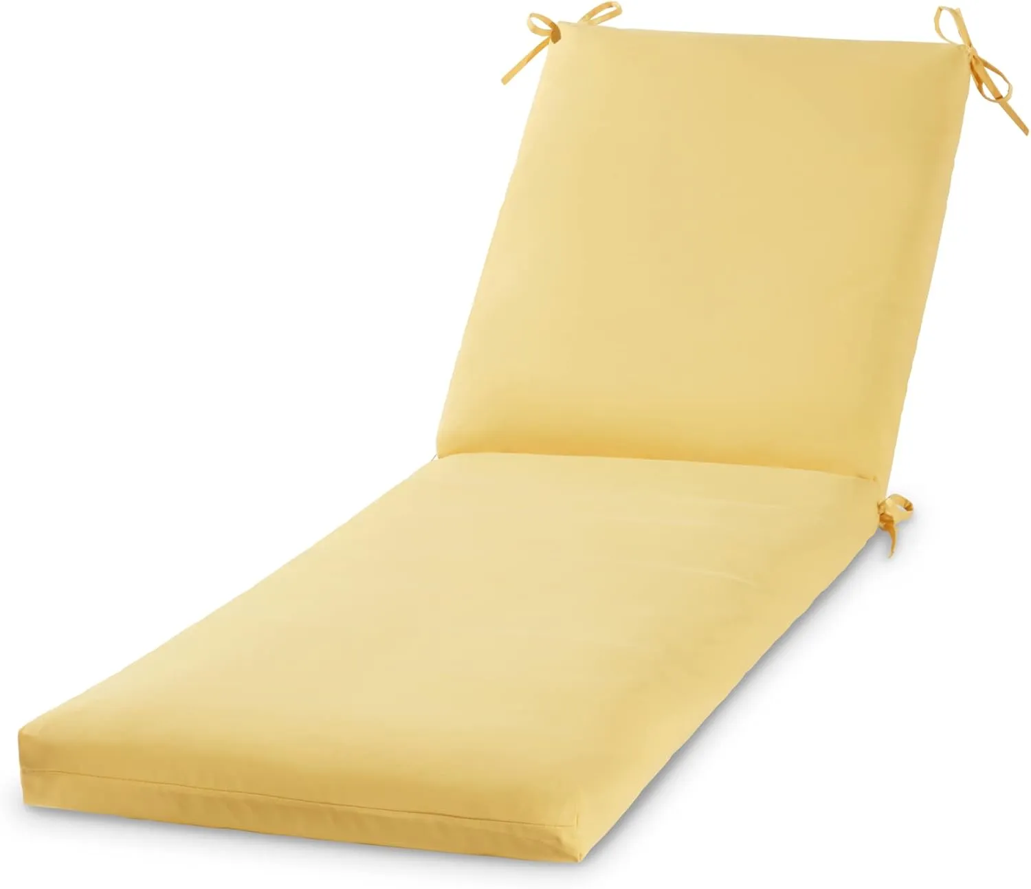 Greendale Home Fashions Outdoor Reversible Chaise Lounge Chair Cushion, Sunburst